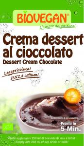Dessert cream Chocolate no cooking, ORGANIC